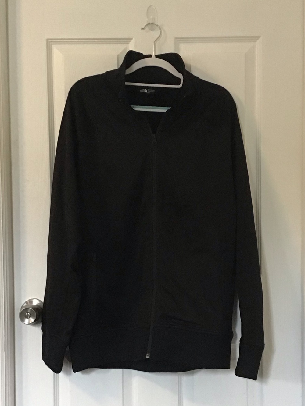 NWOT! The North Face Black Jacket with Mint Trim